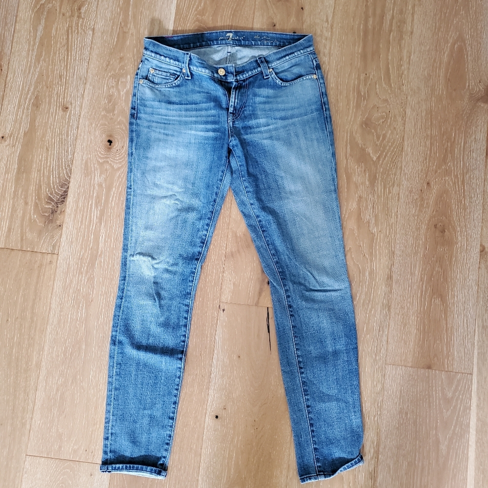 7 For All Mankind the slim cigarette jeans